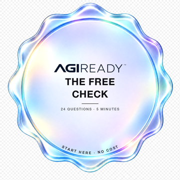 The AGI READY seal for the amplification check